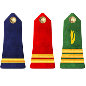 Tùy chỉnh chất lượng cao epaulets phi công huy hiệu chính thức an toàn đồng phục epaulets phụ kiện để hình tùy biến - Product Image 3
