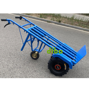 Kapasitas 1000kg baja galvanis listrik bermotor truk troli keranjang <span class=keywords><strong>Dolly</strong></span> untuk gudang konstruksi pabrik transportasi - Product Image 5