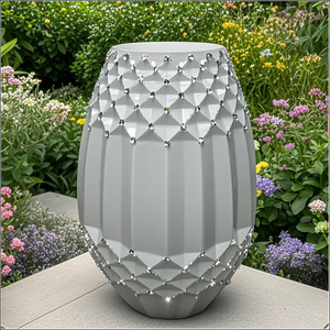 Macetas de Metal para Jardín, Resistentes a la Intemperie, a la Oxidación, para Decoración de Patio y Balcón, Tamaño Grande - Product Image 6