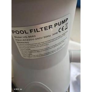 ปั๊มกรองสระว่ายน้ำ HS-8660 30W AC220V 530 แกลลอน เฟสเดียว สำหรับการหมุนเวียนน้ำในสระว่ายน้ำ - Product Image 3
