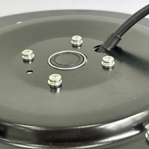 Chất lượng cao tùy chỉnh logo AC Motor 220V 50Hz 135W 1330rpm 4 cực kim loại cánh quạt về phía trước quạt ly tâm - Product Image 4