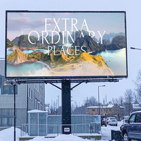 Panneau d'affichage LED extérieur P5 P6 P8 P10 pour façade de centre commercial et publicité routière, signalisation numérique, mur vidéo étanche