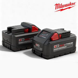 Batería de Iones de Litio <span class=keywords><strong>Milwaukee</strong></span> <span class=keywords><strong>M18</strong></span> XC6.0REDLITHIUM de Alto Rendimiento de 18 VAh para Taladro Eléctrico <span class=keywords><strong>Milwaukee</strong></span> <span class=keywords><strong>M18</strong></span> XC6.0, Batería para Herramientas Eléctricas - Product Image 5