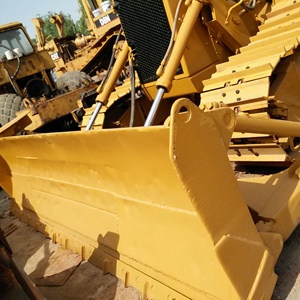 รถดันดิน CAT D5H ปี 2023 สีเหลือง มือสอง แบบตีนตะขาบ อุปกรณ์ก่อสร้าง กำลัง 280 กิโลวัตต์ ความจุดันดิน 6.5 เมตร ปั๊มเกียร์บ็อกซ์ - Product Image 4