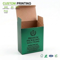 Caixas de Presente Personalizadas Verde Esmeralda com Interior Brilhante em Kraft, Caixas Rígidas de Papelão com Logo de Bússola, Embalagem de Luxo por Atacado