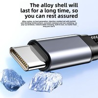 Convertisseur audio 2-en-1 Type-C vers 3,5 mm avec charge rapide PD 60W et carte son pour appels, streaming en direct et jeux sur smartphone