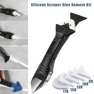 Herramienta Multifuncional 5 en 1 para Remover Silicona, Acabador de Calafateo, Raspador de Sellador, Kit de Herramientas para el Hogar - Product Image 4