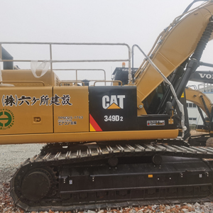 Excavatrice sur chenilles Caterpillar CAT349D2 d'occasion, engin lourd Caterpillar, pompe Caterpillar - Product Image 2