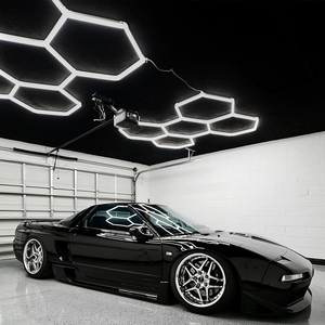 SUEZ, decoración de techo personalizada, luces de lavado de coches, luces de lavado de coches, taller de reparación de automóviles de alta luminosidad, luz Led Hexagonal - Product Image 1