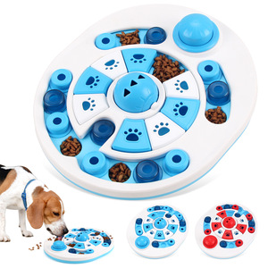 Gamelle anti-glouton pour animaux de compagnie avec plateau alimentaire anti-fuite, jouet pour chat et jouets à mâcher éducatifs - Product Image 5