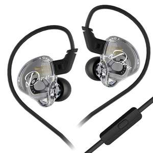 <span class=keywords><strong>KZ</strong></span>-Écouteurs filaires Dawn, écouteurs basse intra-auriculaires, casque de jeu, casque HIFI à réduction de bruit, câble OFC - Product Image 1