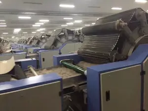 Çin yuanquan yüksek kaliteli pamuk yün tarama makinesi/kaşmir de-saç makinesi