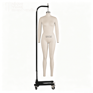 Maniquíes de Costura Femeninos en Oferta, Maniquíes Colgantes de Cuerpo Completo Ajustables <span class=keywords><strong>para</strong></span> Sastres - Product Image 6
