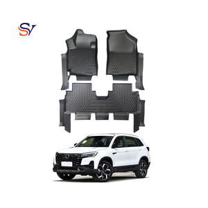 wholesale Factory Custom 5DTPE <b>Rubber</b> Eco-friendly Waterproof Anti Slip 5D Car <b>Floor</b> Mats 3 Pieces for Changan CS75 2014-2024 - Product Image 3