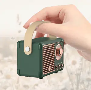 Mini alto-falante estéreo portátil sem fio, venda quente de cartão tf aux 3w