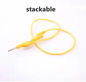 4Mm Bananen stecker Test kabel Sicherheit Bananen stecker Bananen stecker Test kabel elektronischer Kabelbaum