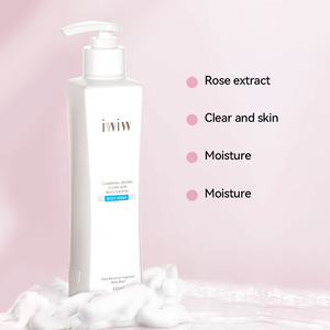 <span class=keywords><strong>Gel</strong></span> Douche à l'Extrait de Rose Nettoyant en Profondeur Hydratant Non Desséchant Parfum Longue Durée Améliore les Soins Corporels - Product Image 3