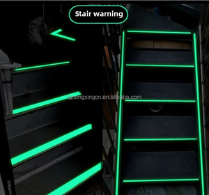 2-10hours selfluminous phim photoluminescent tự dính Vinyl phát sáng trong bóng tối vinyl phim sáng phản chiếu Băng đầy màu sắc - Product Image 4