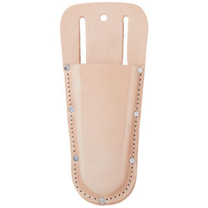 Étui pour outils de jardinage artisanal, pochette en cuir personnalisée faite à la main avec deux poches, boucle de ceinture pour sécateurs et outils de plein air - Product Image 1