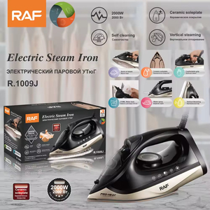Fer à vapeur électrique multicolore professionnel avec plaque en céramique pour un repassage en douceur des vêtements - Product Image 6