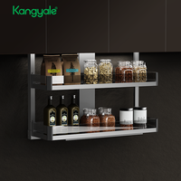 Panier de rangement électrique automatique à commande vocale intelligente pour armoire de cuisine, avec levage vertical pour fruits et légumes