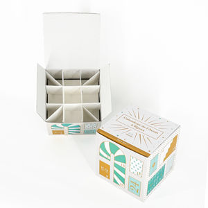 Boîte de cadeau mystère de Noël imprimée personnalisée en gros d'usine emballage de cadeau boîte de <span class=keywords><strong>calendrier</strong></span> de l'avent de Noël - Product Image 6