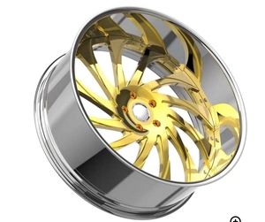 Jantes forgées sur mesure PWC en 2 parties, en aluminium T6061, 26x9 26x10 pouces, pour la modification de voitures de sport de luxe - Product Image 2