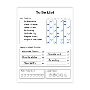Agenda Riutilizzabile per Pianificazione Mensile e Settimanale, Lista delle Cose da Fare, <span class=keywords><strong>Calendario</strong></span> per la Pianificazione della Routine di Casa e Ufficio - Product Image 5