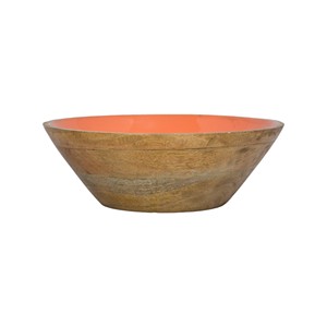 Ensemble de bols à mélanger en émail réutilisable en bois dur Plat de nourriture en bois Saladier et bol à mélanger à usage domestique - Product Image 3