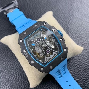 Montre Tourbillon en Fibre de Carbone 53-01 Style Polo Verre Saphir Vis en Titane Montre de Sport de Luxe Édition Limitée Design Personnalisé - Product Image 2