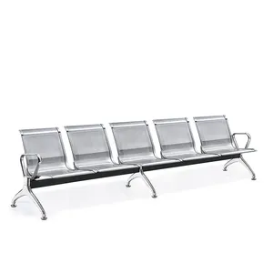 Good Quality Price 3-Seater Waiting Chair Airport Lounge Bench Barber