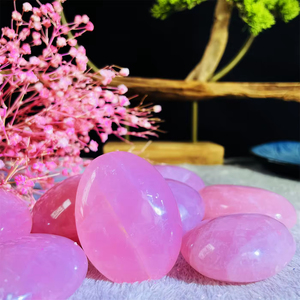 Œufs en quartz rose de qualité supérieure en gros, cristaux de guérison haute énergie – Idéaux pour la décoration et les cadeaux réfléchis, cadeaux de Pâques - Product Image 5