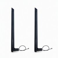 Antenne WiFi double bande IP67 2.4G 5.8G 5dBi intégrée, antenne de routeur étanche mâle