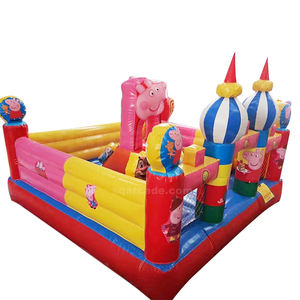 Château gonflable avec toboggan, blocs de construction gonflables, château gonflable, toboggan gonflable avec souffleur, pour enfants et adultes, en vente - Product Image 4