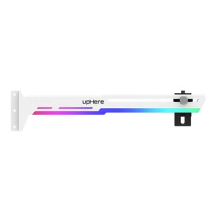 UpHere 3pin ARGB Gpu <b>Bracket</b> Support Graphics Card Anti Sag <b>Bracket</b> Aluminum <b>White</b> Gpu Holder - Product Image 2