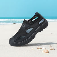 Nuevas Sandalias de Senderismo Transpirables para Hombre, con Malla Abierta, Ligeras, Antideslizantes, para Deportes al Aire Libre, Playa y Uso Casual
