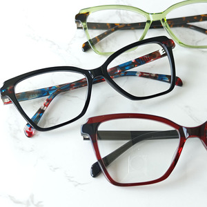 Stylish Cat Eye Acetate Optical Glasses Fashion Eyeglasses <b>Frames</b> in Popular Color - Product Image 5