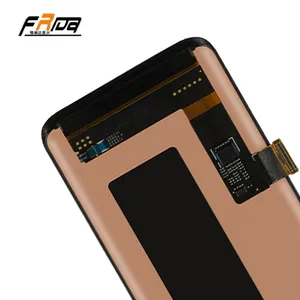 Kualitas Asli OEM Ponsel S3 S5 S6 S7 Edge S9 S10 S21 Layar LCD Ultra UNTUK Samsung Galaxy S8 Layar Sentuh Penggantian
