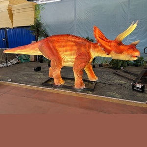 Modèle de T-Rex géant lumineux de 8 mètres, réaliste et animatronique, pour parc à thème sur les dinosaures, bar et restaurant immersif - Product Image 5
