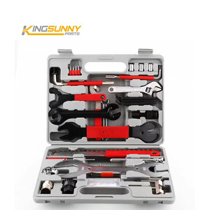 Ensemble complet d'outils de réparation de pièces de bicyclette Boîte à outils d'entretien pour vélo électrique Facile à utiliser Pièces de rechange Accessoires pour vélo - Product Image 2