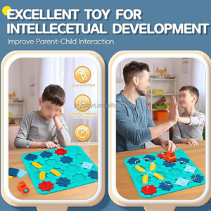 STEM jeu de société 118 niveaux logique constructeur de routes route labyrinthe Parent-enfant enfants éducatifs STEM jouets d'apprentissage jouet de voiture modifiable - Product Image 3