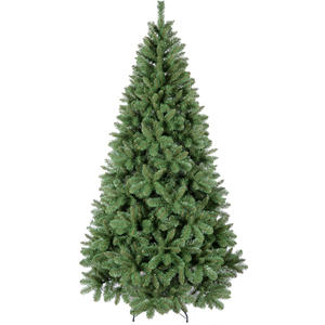Nouvel An Chine 100% Pvc Arbre De Noël En Plastique Vert Arbres De Noël Haute Qualité Favorable Arbre De Noël - Product Image 1