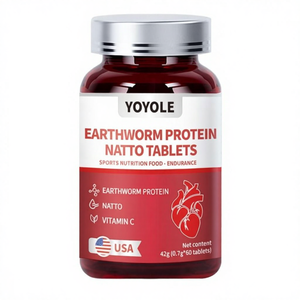 <span class=keywords><strong>Natto</strong></span> Rode Gist Regenworm Eiwit Supplement voor Cardiovasculaire en Cerebrovasculaire Gezondheid voor Volwassenen, Vaatveroudering en Zwangere Vrouwen - Product Image 6