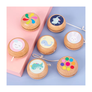 <span class=keywords><strong>Yoyo</strong></span> en forme d'aile miniature à trou, vente en gros, à succès, jouet promotionnel économique pour enfants, cadeau - Product Image 1