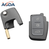 Coque de clé de voiture OEM à 2/3 boutons, remplacement direct usine pour Ford