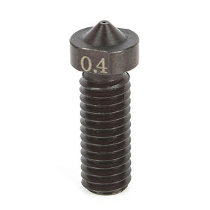 3DSWAY Moule En Acier 0.4/1.75mm Haute Température COUP D'OEIL Filament <span class=keywords><strong>E3D</strong></span> Hotend J-tête 3D Imprimante Pièces <span class=keywords><strong>V6</strong></span> En Acier Trempé Volcan Buse - Product Image 2