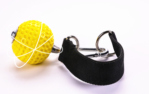 Poignées de traction Duolite jaunes pour exercices de force, sangles antidérapantes en nylon et acier, logo personnalisé, entraîneur de force corporelle - Product Image 6