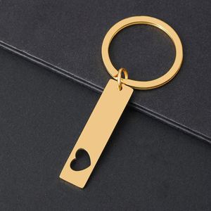 Porte-clés en acier inoxydable personnalisé, léger et tendance, avec impression couleur UV au laser sur acier inoxydable vierge, directement de l'usine - Product Image 3