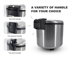 Tridimensionale tenere al caldo per 24 ore l'alloggiamento in acciaio inossidabile mantiene il <span class=keywords><strong>riso</strong></span> caldo contenitore 20L scaldavivande di <span class=keywords><strong>grandi</strong></span> dimensioni - Product Image 6