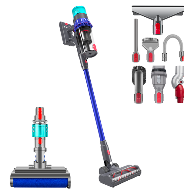 Powerful Dry Upright Vacuum Cleaner With Anti Hair Wrap for Hard Floors Home Use Pet Carpet Cleaner